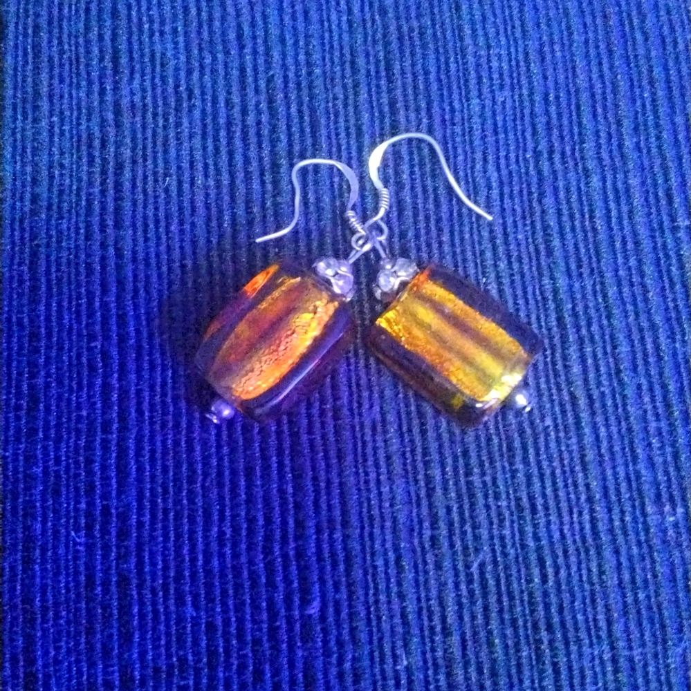 Gemstone earrings
